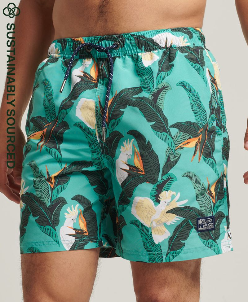 Pantaloneta-Corta-Para-Hombre-Vintage-Hawaiian-Swimshort-Superdry