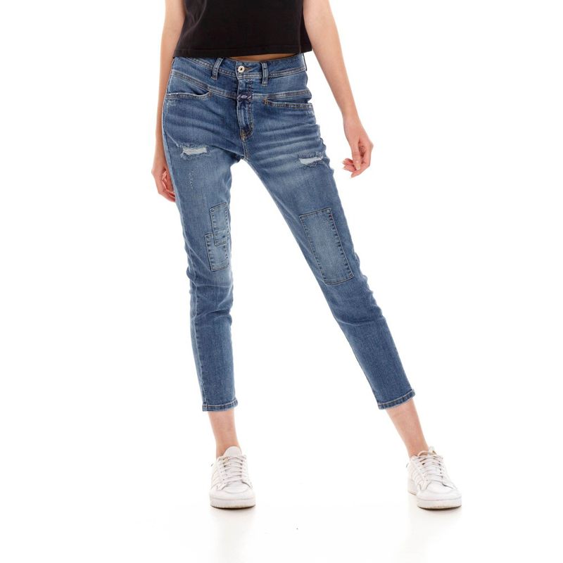 Jean Stretch Para Mujer Jean Pedal