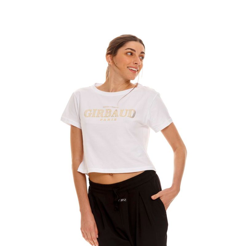 Camiseta Para Mujer Girbaud 3570, Camisetas