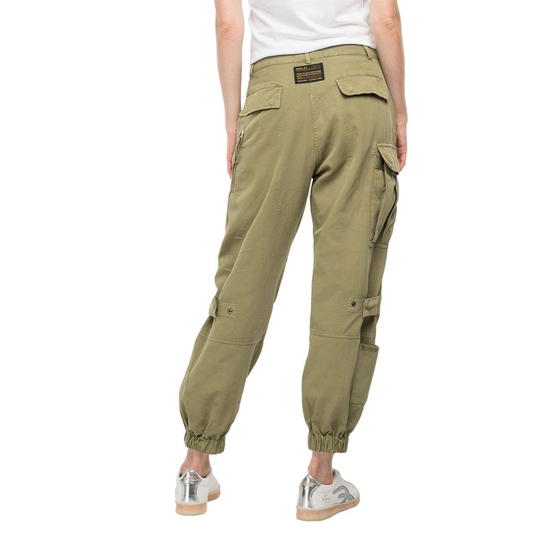 Pantalon Cargo Para Mujer Pants Replay 50914