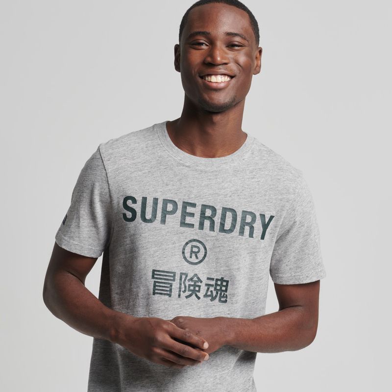Camiseta-Para-Hombre-Vintage-Corp-Logo-Marl-Tee-Superdry