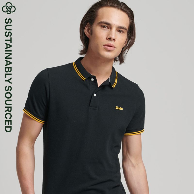 Polo-Para-Hombre-Vintage-Tipped-Superdry