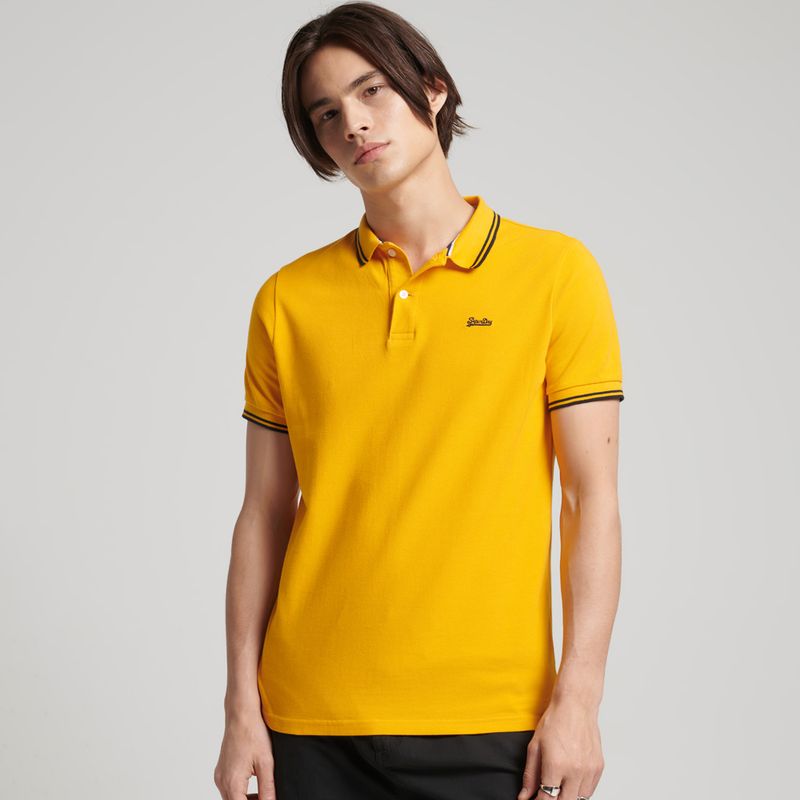 Polo-Para-Hombre-Vintage-Tipped-Superdry
