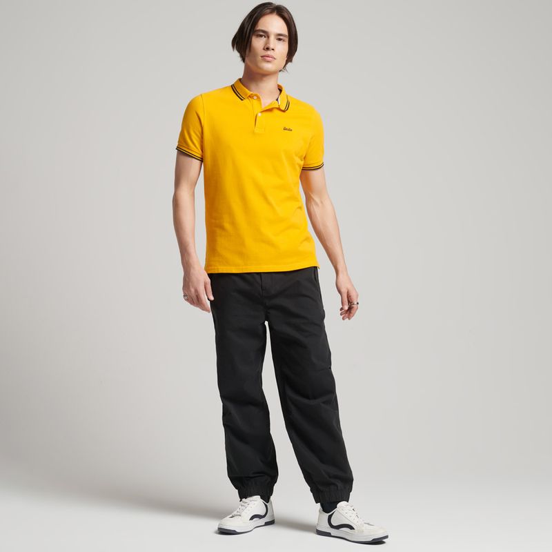 Polo-Para-Hombre-Vintage-Tipped-Superdry