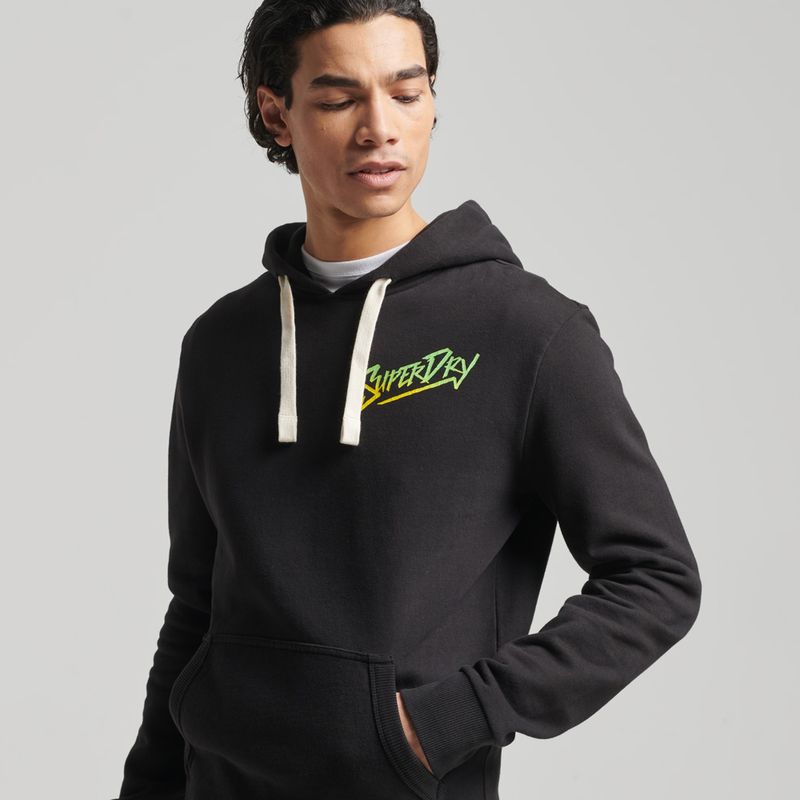 Buzo Hoodie Cerrado Para Hombre Vintage Cali Hood Superdry 51148