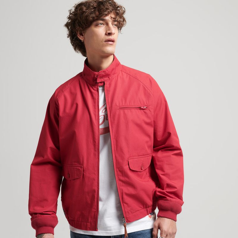 Chaqueta Harrington Roja - Chaquetas 