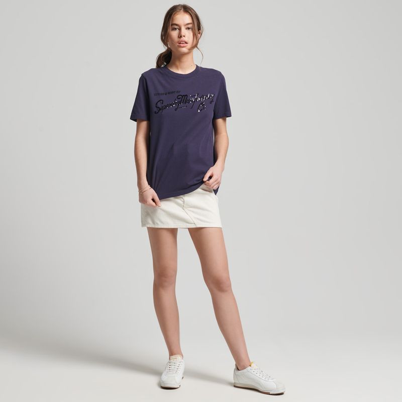 Camiseta-Para-Mujer-Vintage-Script-Style-Ww-Tee-Superdry