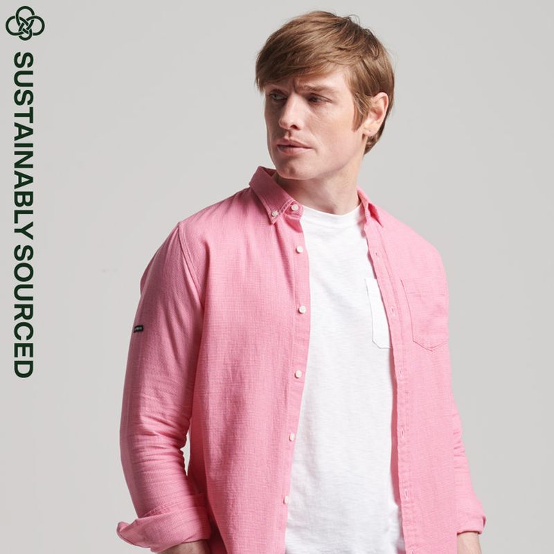 Camisa-Para-Hombre-Studios-Textured-Shirt-Superdry