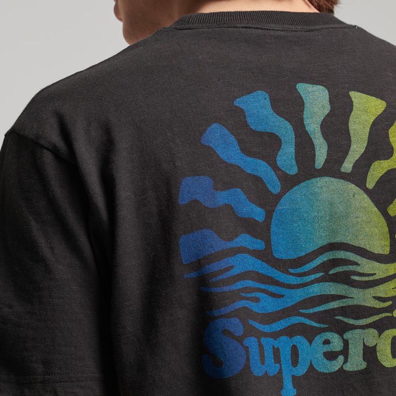 Camiseta-Para-Hombre-Vintage-Cali-Stripe-Tee-Superdry