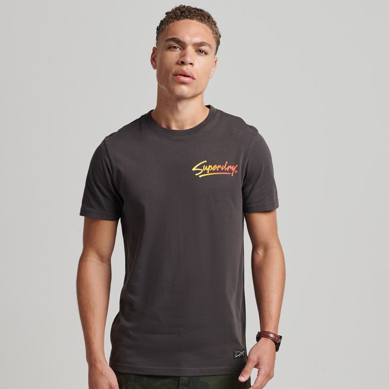 Camiseta-Para-Hombre-Vintage-Downtown-Script-Tee-Superdry