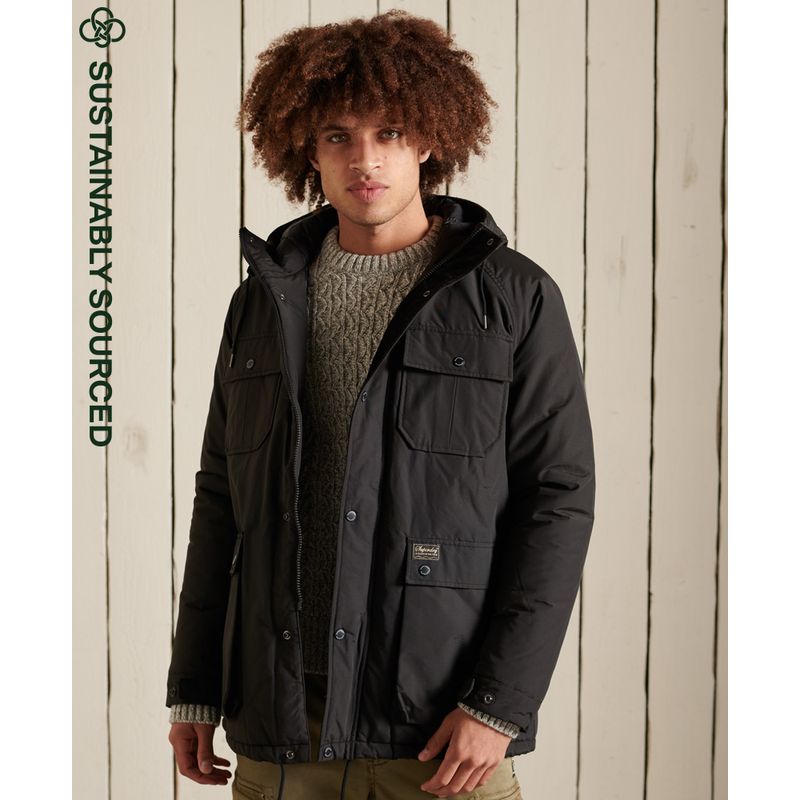 Chaqueta Padded Para Hombre Mountain Padded Parka Superdry 52060, CHAQUETAS