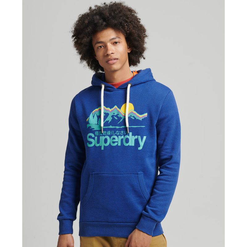 Buzo Hoodie Cerrado Para Hombre Sweatshirt Replay 4382