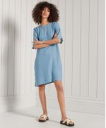 Vestido-Corto-Para-Mujer-Tencel-Tshirt-Dress-Superdry