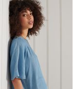 Vestido-Corto-Para-Mujer-Tencel-Tshirt-Dress-Superdry