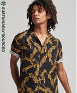 Camisa-Para-Hombre-Vintage-Revere-Ss-Shirt-Superdry