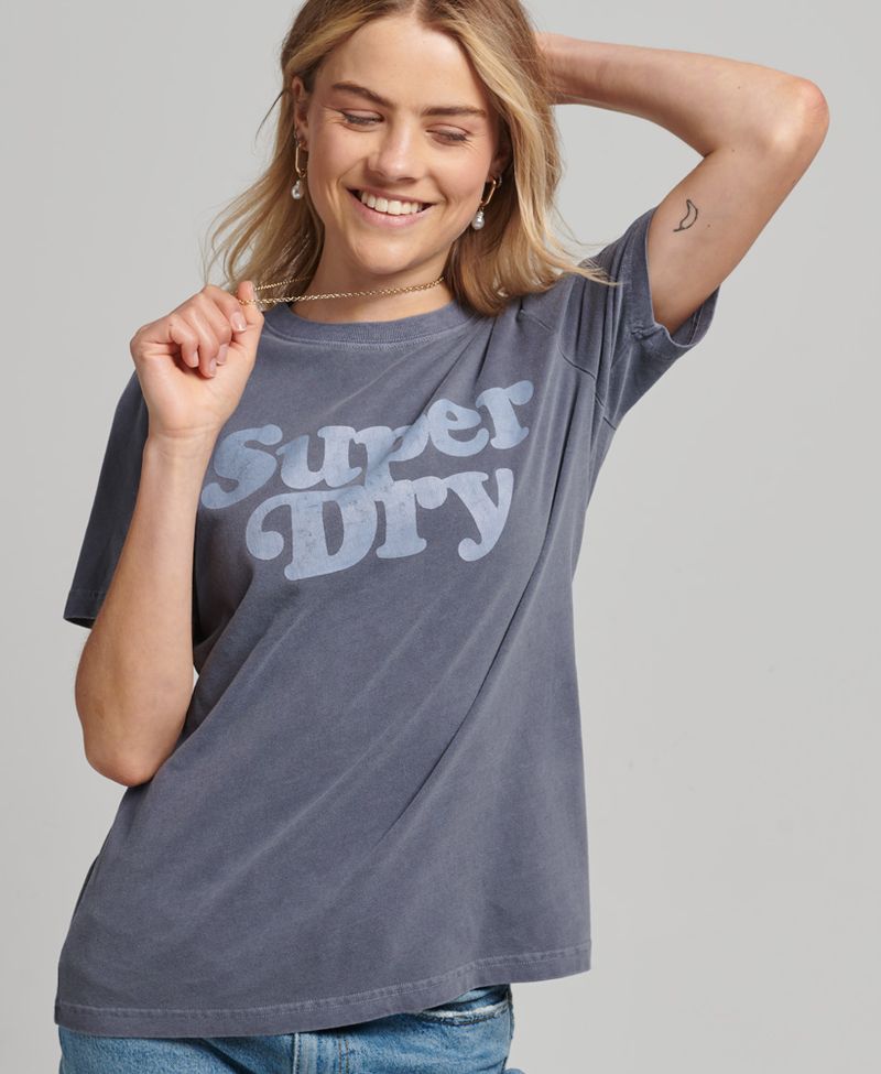 Camiseta-Para-Mujer-Vintage-Cooper-Classic-Tee-Superdry