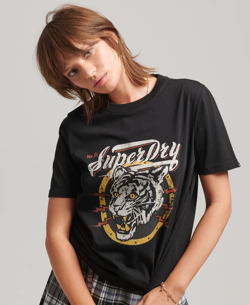 Camiseta-Para-Mujer-Vintage-Boho-Graphic-Tee-Superdry