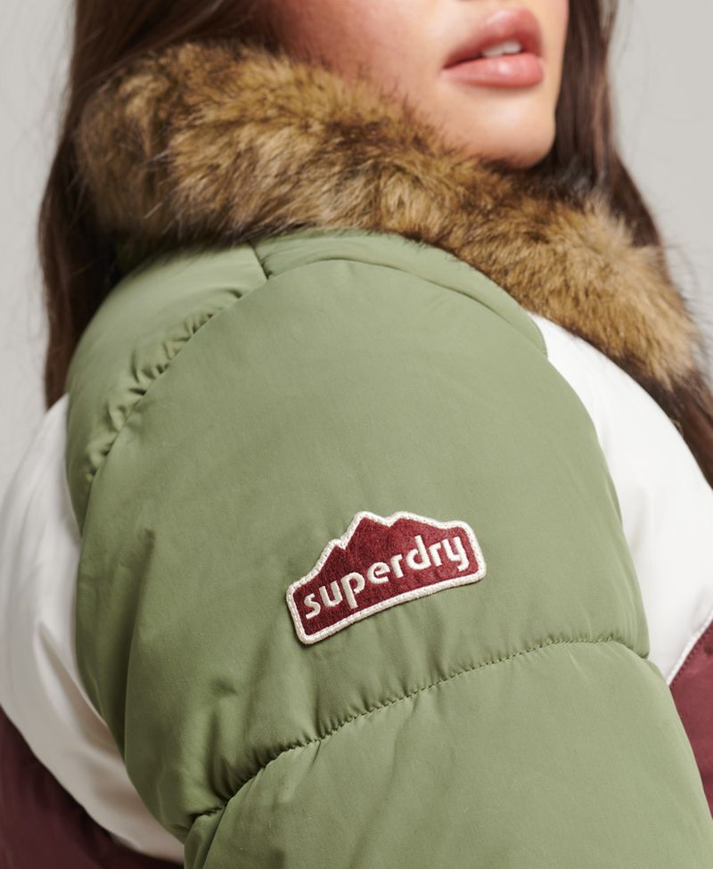 Chaqueta-Padded-Para-Mujer-Vintage-Retro-Puffer-Superdry