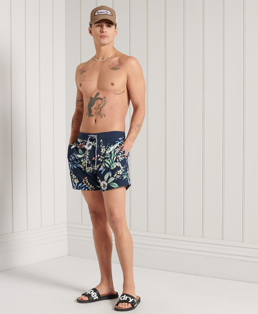 Pantaloneta Corta Para Hombre Surf Retro Boardshort Superdry 33042 PANTALONETAS PILATOS Pilatos