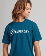 Camiseta-Para-Hombre-Code-Sl-Applique-Tee-Superdry