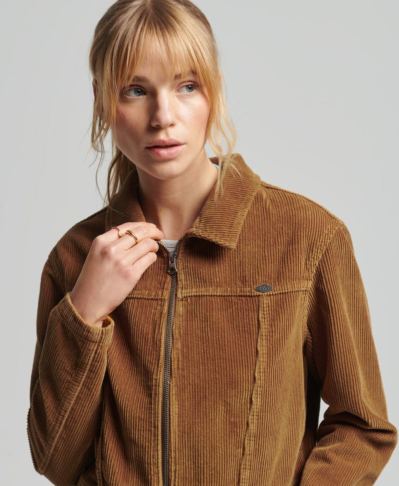 Chaqueta-Casual-Para-Mujer-Vintage-Cropped-Cord-Jacket-Superdry