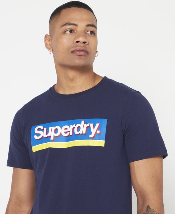 Camiseta-Para-Hombre-Vintage-Cl-Seasonal-Tee-Mw-Superdry