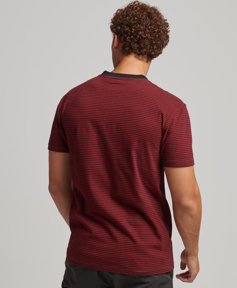 Camiseta-Para-Hombre-Vintage-Overdye-Stripe-Tee-Superdry