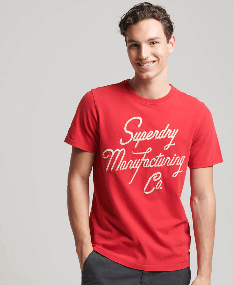 Camiseta-Para-Hombre-Vintage-Script-Style-Ww-Tee-Superdry