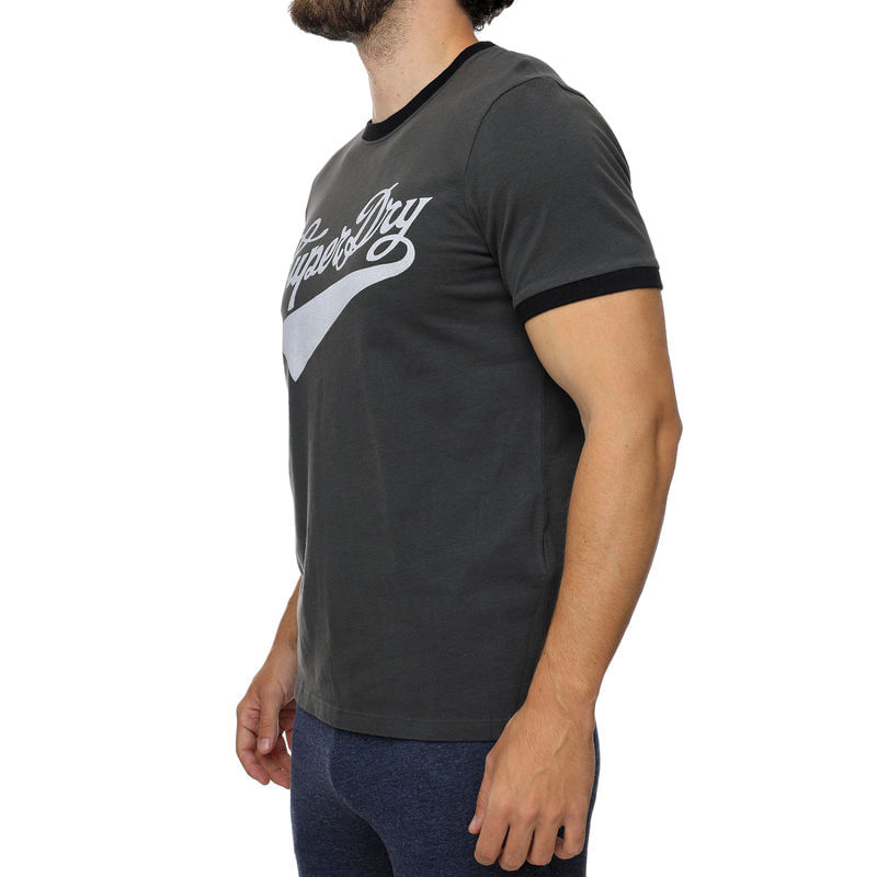 Camiseta-Para-Hombre-Vintage-Americana-Ringer-Tee-Superdry