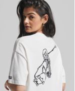 Camiseta-Para-Mujer-Vintage-Cali-Tee-Superdry