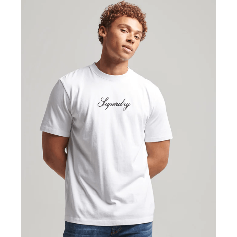 Camiseta Para Hombre Code Sl Heritage Tee Superdry 52242, CAMISETAS