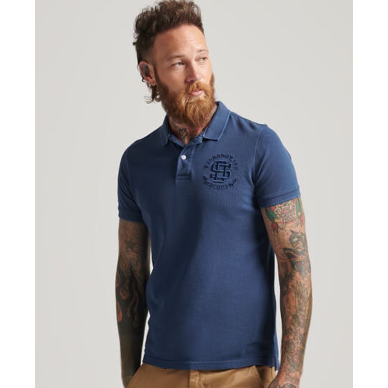 Polo Para Hombre Vintage Superstate Superdry 55977, POLOS