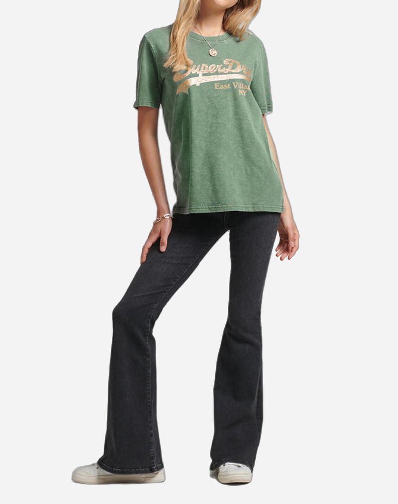 Camiseta-Para-Mujer-Vintage-Logo-Borough-Tee-Superdry