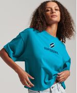 Camiseta-Para-Mujer-Code-Sl-Stacked-Apq-Boxy-Tee-Superdry