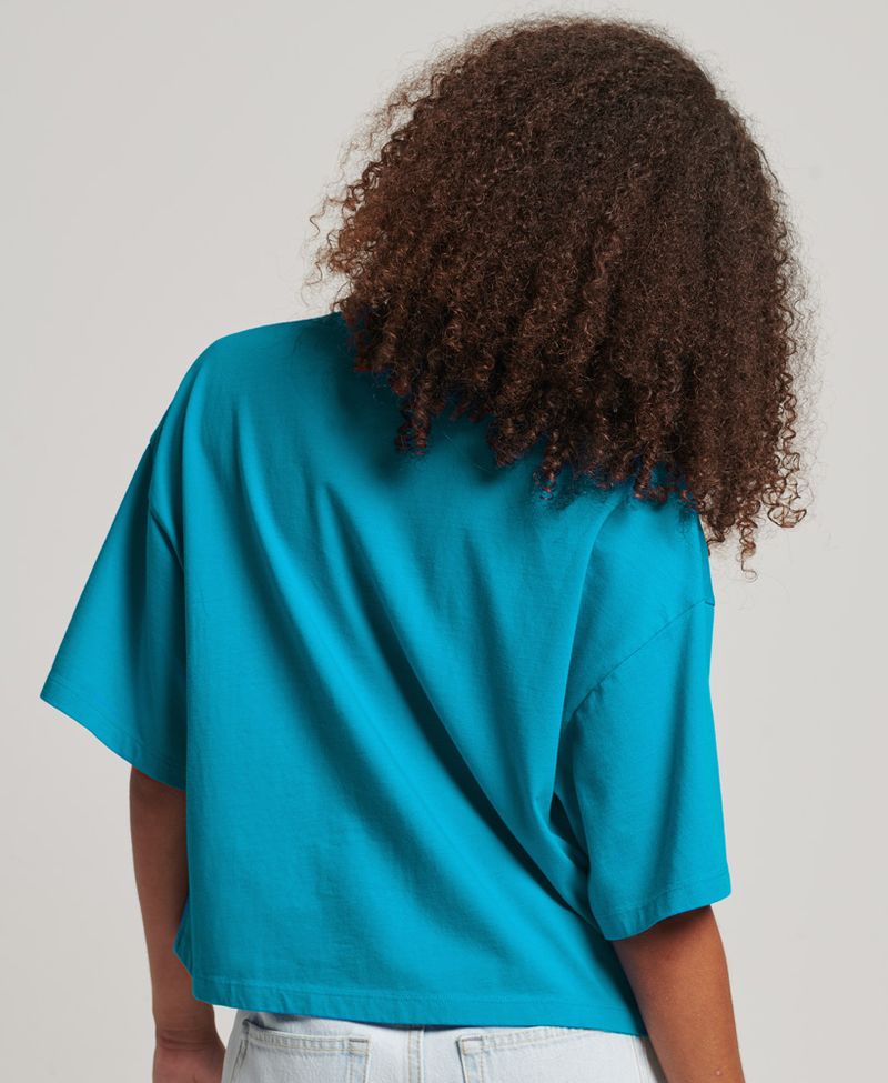 Camiseta-Para-Mujer-Code-Sl-Stacked-Apq-Boxy-Tee-Superdry