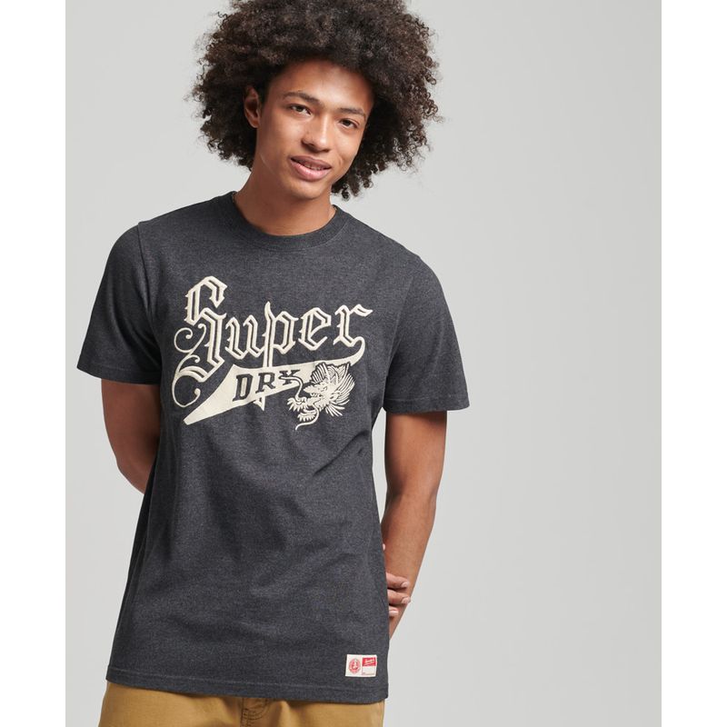 Camiseta  Superdry Talla S Color BLACK