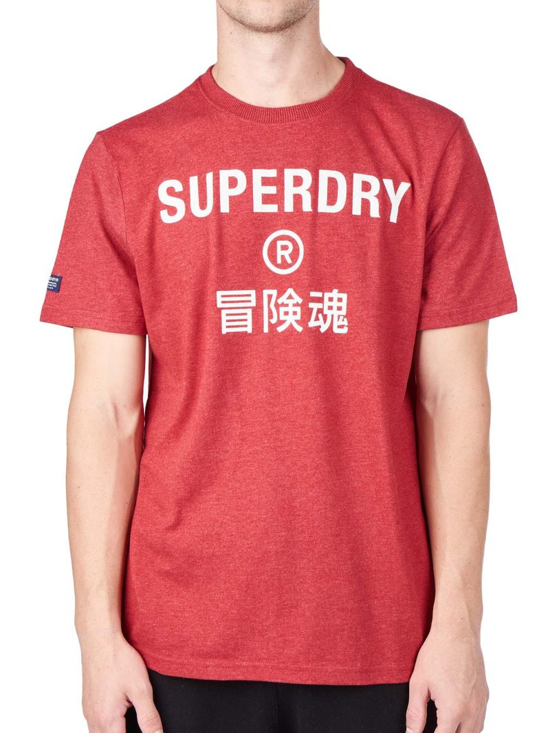 Camiseta-Para-Hombre-Vintage-Corp-Logo-Marl-Tee-Superdry