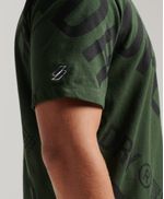 Camiseta-Para-Hombre-Code-Cl-Aop-Tee-Superdry