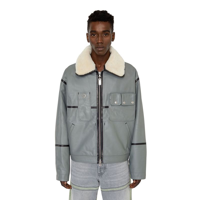Chaqueta-Cuero-Para-Hombre-L-Gilbert-Fur-Jacket