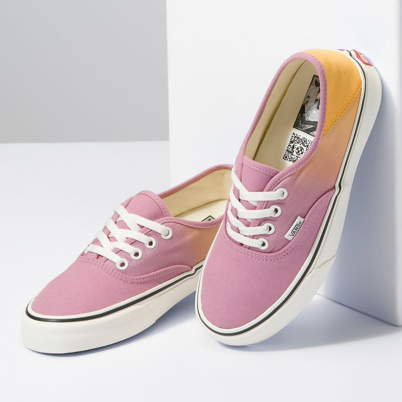 Vans authentic mujer rosas new arrivals