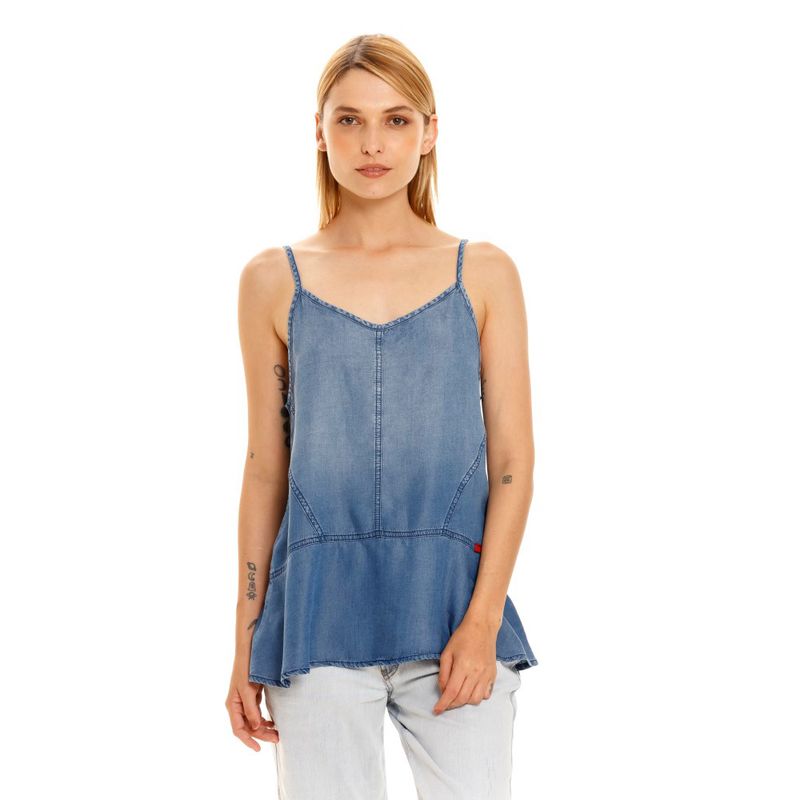 Camisa Manga Corta Para Mujer Flâneur, CAMISAS