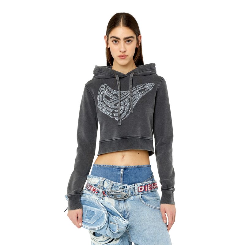 Buzo Hoodie Cerrado Para Mujer F Slimmy Hood G1