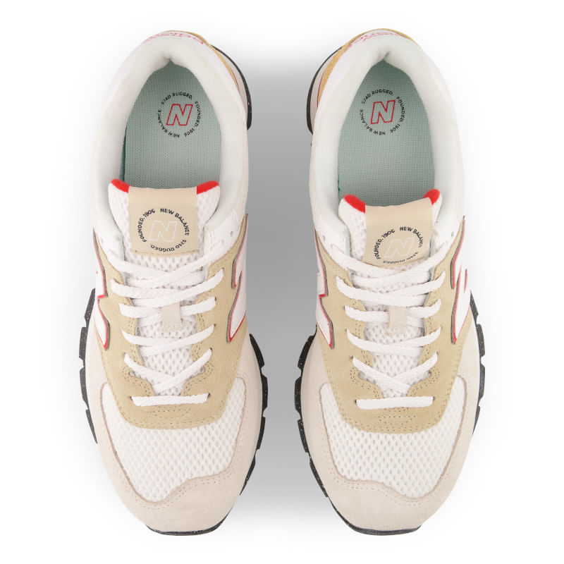 Tenis new sales balance hombre beige