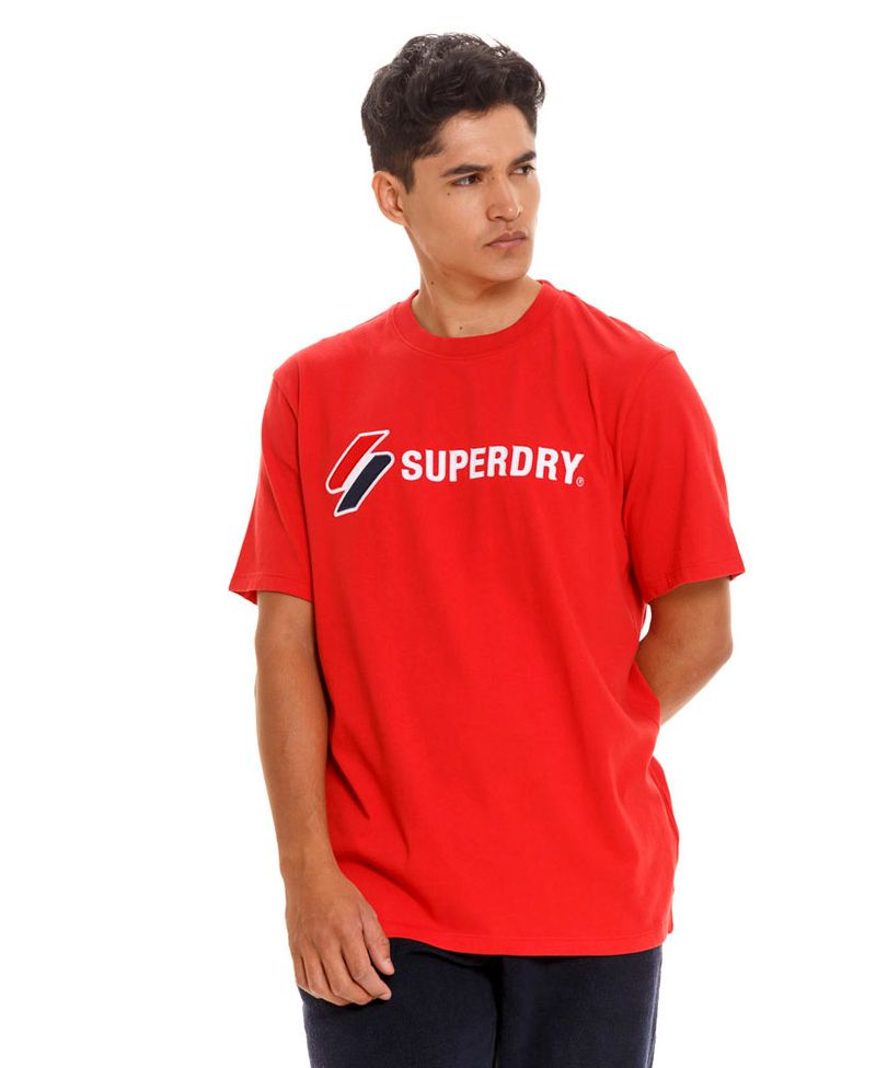 Camiseta-Para-Hombre-Code-Sl-Applique-Tee-Superdry