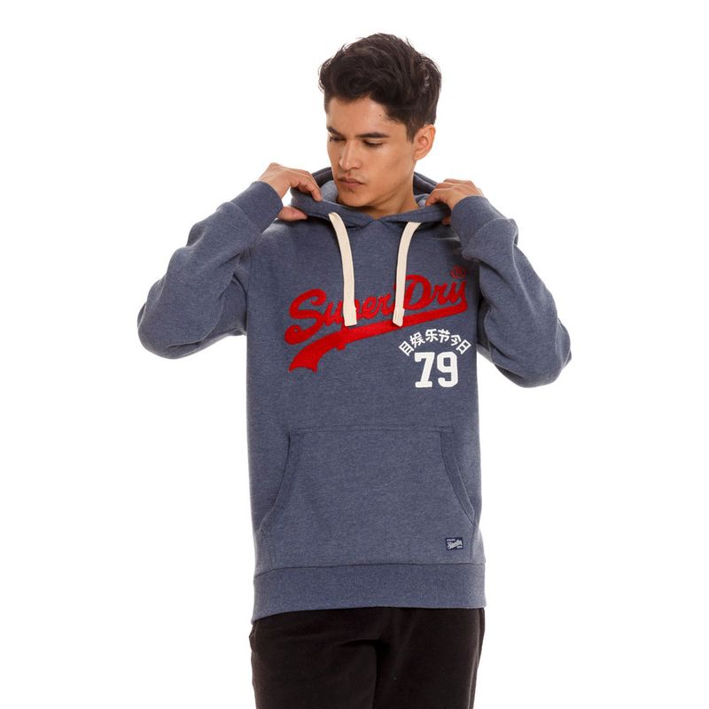 Superdry VL HOOD Marino - Envío gratis   ! - textil Sudaderas  Hombre 71,99 €