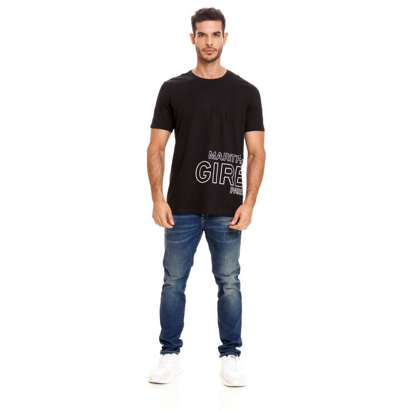 Camiseta-Maga-Corta-Para-Hombre-Girbaud