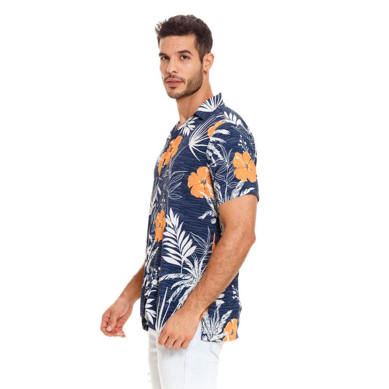 Camisa-Manga-Corta-Para-Hombre-Girbaud