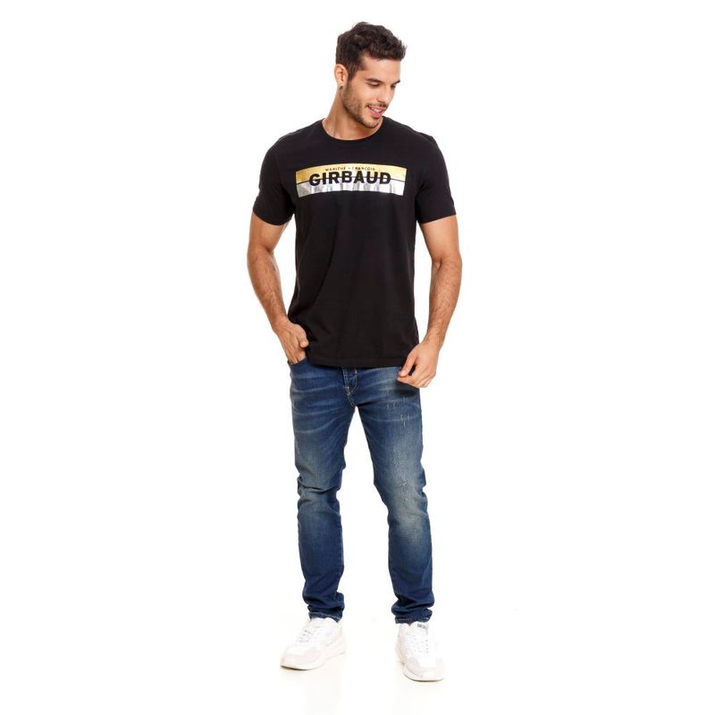 Camiseta-Maga-Corta-Para-Hombre-Girbaud