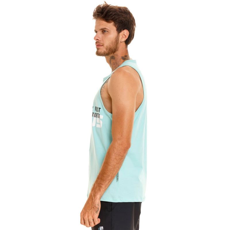 New Balance Camiseta interior sin mangas de algodón para hombre (4 unidades)