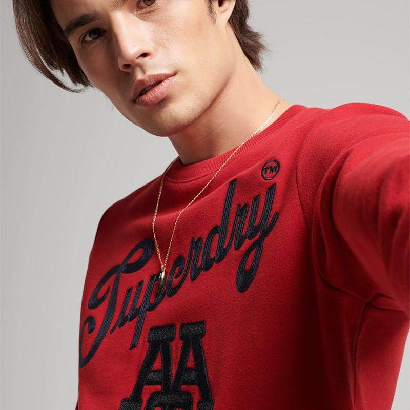 Buzo Cerrado Para Hombre Vintage Collegiate Crew Superdry 55555, BUZOS